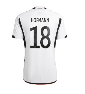 Germany Jonas Hofmann #18 Replica Home Stadium Shirt World Cup 2022 Short Sleeve